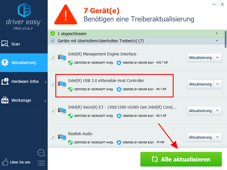 [Gelöst] USB Code 43: Dieses Gerät wurde angehalten, weil es Fehler