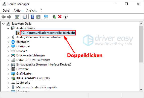 Pci Kommunikationscontroller Einfach Treiber Windows 10 Dell