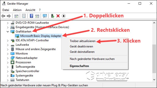 Grafikkarte wird als Microsoft Basic Display Adapter angezeigt - Driver ...