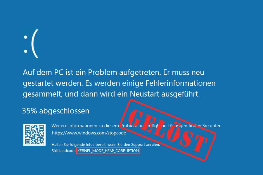 Kernel Mode Heap Corruption Windows 10 Deutsch de.drivereasy.com