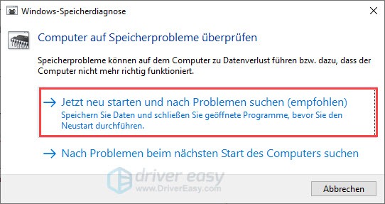 [GELÖST] Kernel Mode Heap Corruption | Windows 10 - Driver Easy German