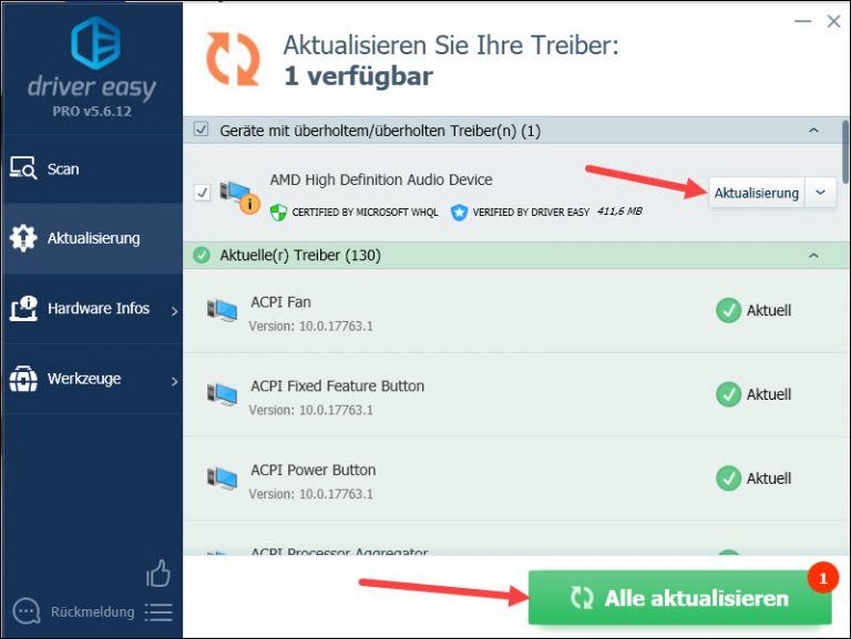 AMD High Definition Audio Device Treiber [Download] Driver Easy German
