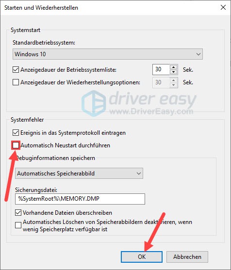 Pc Startet Kurz Und Schaltet Wieder Ab [Gelöst] PC startet immer wieder neu | Windows 10 - Driver Easy German