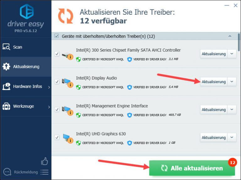 [Gelöst] PC startet immer wieder neu Windows 10 Driver Easy German