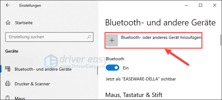 Windows 10: Bluetooth Gekoppelt, Aber Nicht Verbunden - Driver Easy German