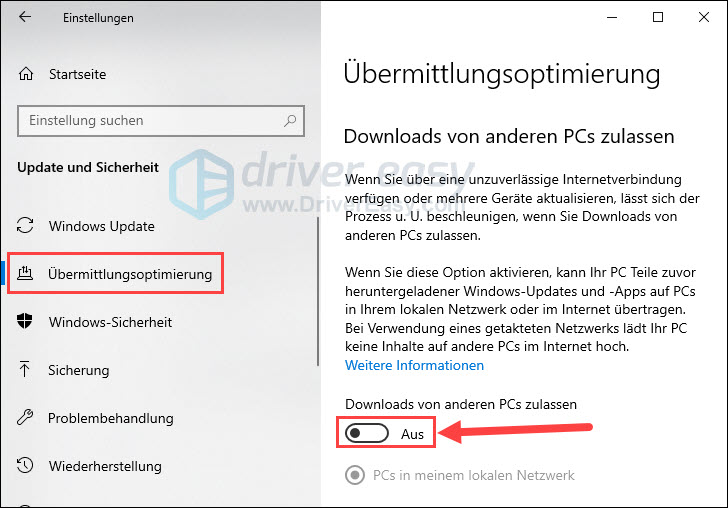 Internetseiten Bauen Sich Langsam Auf Windows 10 de.drivereasy.com