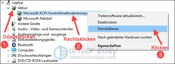 Laptop Startet Nicht Trotz Vollem Akku [GELÖST] Laptop Akku lädt nicht trotz Netzbetrieb Windows 10/8/7