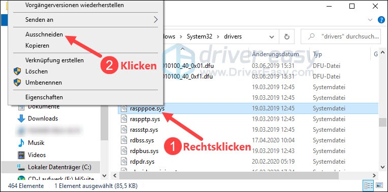Fehler Bei Der Verbindung Fehler 651 Windows 8 de.drivereasy.com