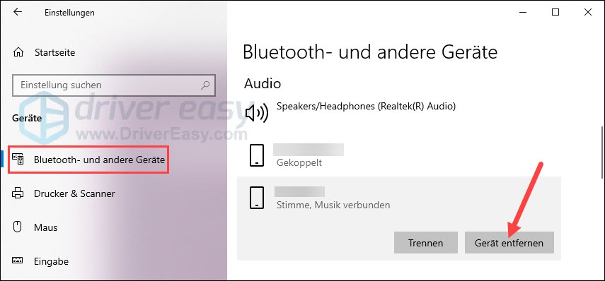 Bluetooth Kopfhörer Verbunden Aber Kein Ton Android de.drivereasy.com