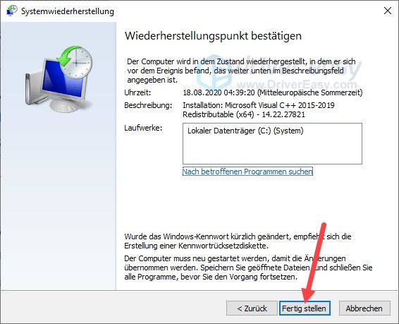 [Gelöst] PC fährt von alleine runter - Driver Easy German