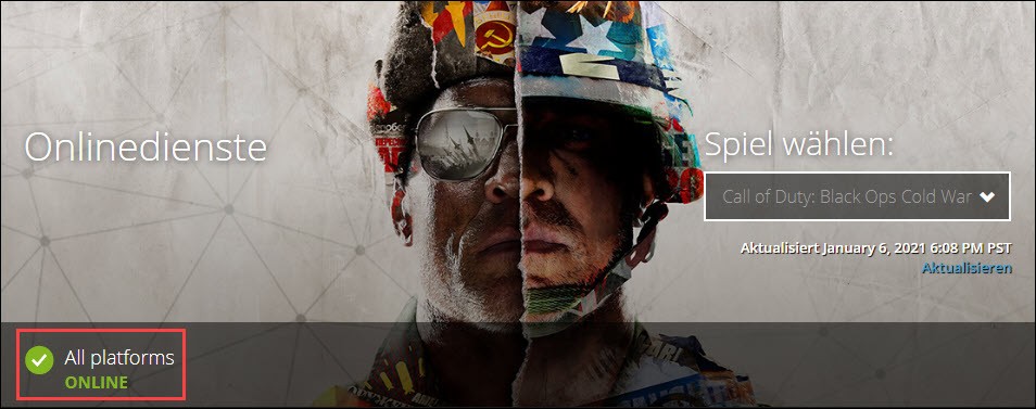 Black Ops 4 Verbindung Zum Onlinedienst Nicht Möglich