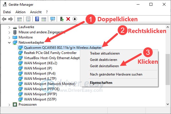 Rtl8191s Wlan Adapter Treiber Windows 7 64 Bit Download de.drivereasy.com