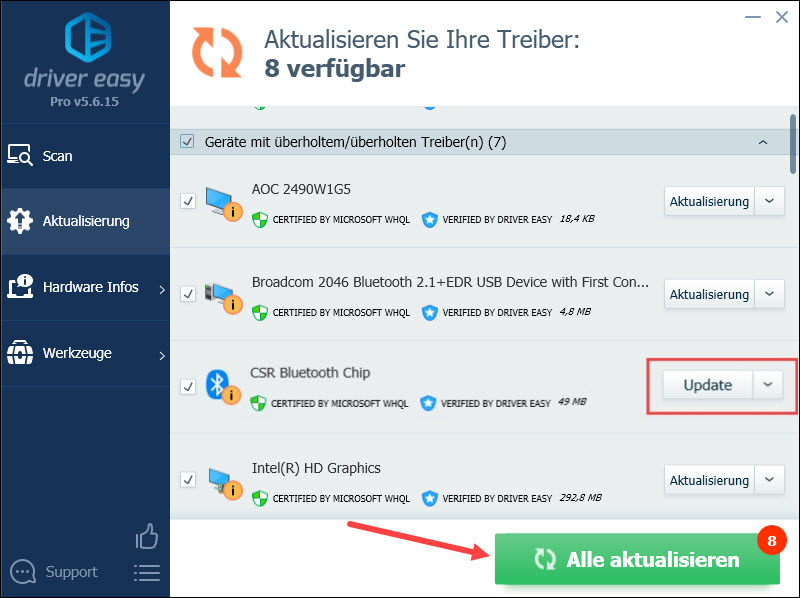 Csr Bt Port 01 Treiber Windows 10 CSR Bluetooth Treiber | Download für Windows - Driver Easy German