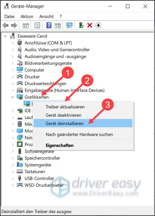 AMD Treiber neu installieren | Windows 7/8/10 - Driver Easy German